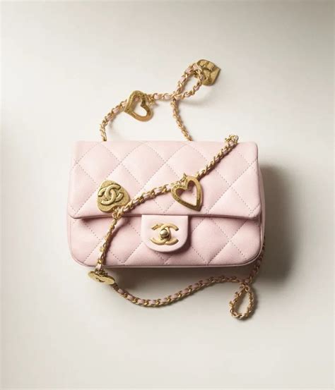 chanel mini pink bag|chanel white mini flap bag.